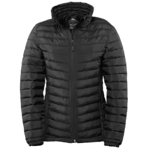 Image of Tee Jays Womens/Ladies Padded Zepelin Jacket (S) (Black)