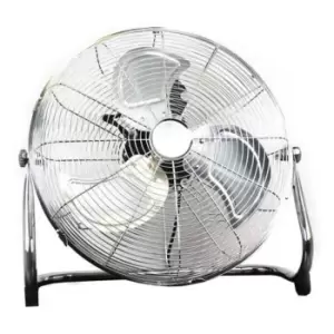 Image of Slingsby 18" Chrome High Velocity Floor Fan