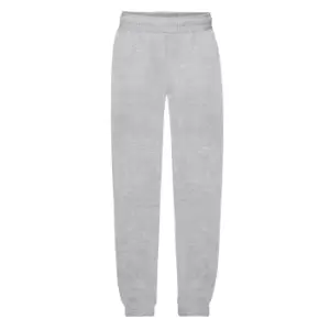 Image of Fruit Of The Loom Childrens/Kids Unisex Jog Pants / Jogging Bottoms (9-11) (Heather Grey)