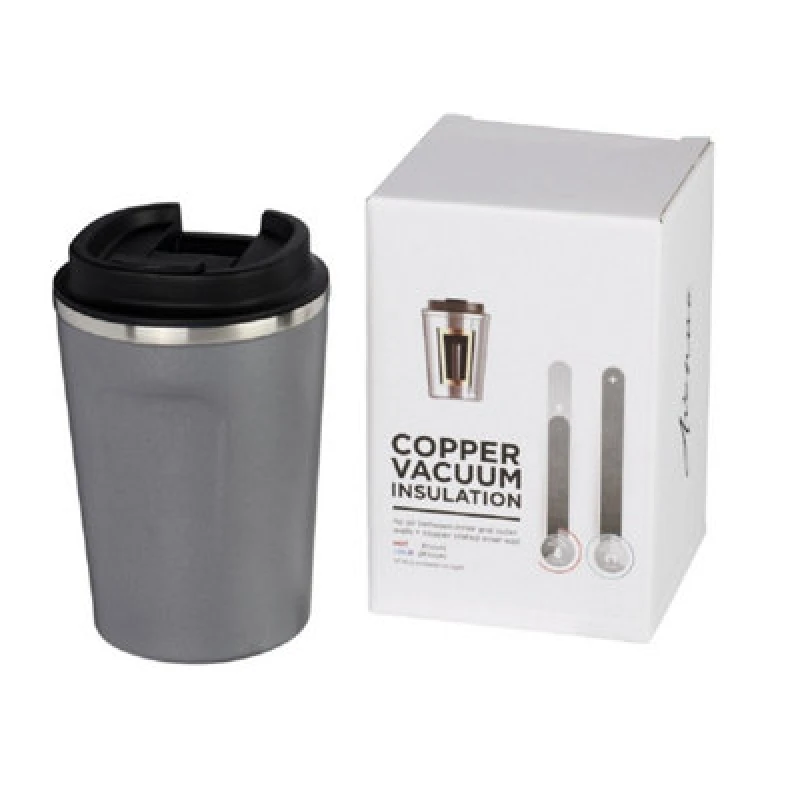 Image of Avenue Avenue Thor 360 ml Leak-Proof Copper Vacuum Tumbler in Grey Grey One Size Unisex 5059444186486