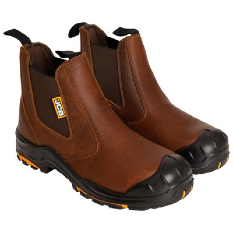 Image of JCB Dealer Brown Boot S3 Hro Src Size 05