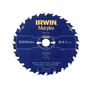 Image of IRWIN Marples Table & Mitre Circular Saw Blade 250 x 30mm x 60T ATB