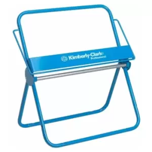 Image of Wall Mounted Large Roll Wiper Dispenser 6146 - Blue - Blue - Kimberly Clark Professional