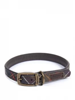 Image of Barbour Reflective Tartan Dog Collar - Medium