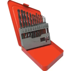Image of Set of 13 HSS Drills 1/16-1/4" X 1/64"