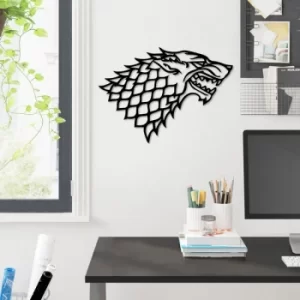 Image of Game Of Thrones Black Decorative Metal Wall Accessory