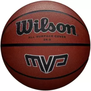 Image of Mvp Basketball Brown 6 - Brown - Wilson