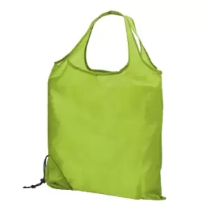 Image of Bullet Scrunchy Shopping Tote Bag (One Size) (Lime)