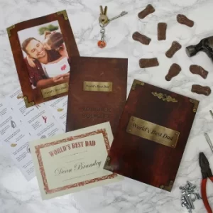 Image of Personalised World's Best Dad Gift Set