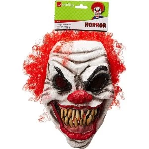 Image of Scary Clown Mask Foam Latex