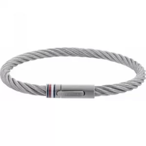 Image of Tommy Hilfiger Jewellery Cable Wire Bracelet