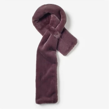 Image of Biba BIBA Faux Fur Scarf - Grey