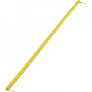 Image of Spiral cable 630 mm 8000 mm 1 x 0.12mm Yellow