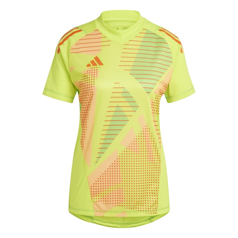 Image of adidas Womens Short Sleeve Performance T-Shirt Solar Yellow female 12 (M)