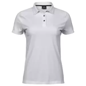 Image of Tee Jays Womens/Ladies Luxury Sport Polo Shirt (2XL) (White)