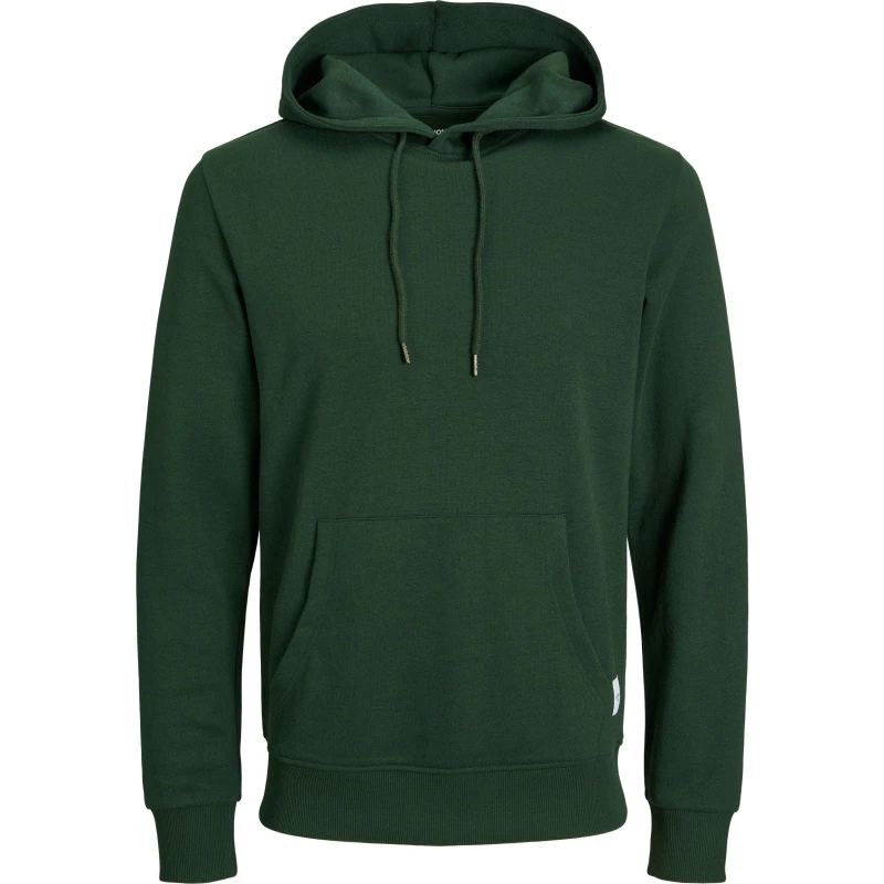 Image of Jack and Jones Basic Hoodie Mens Plus Size - Green Green EU8X/US6XL