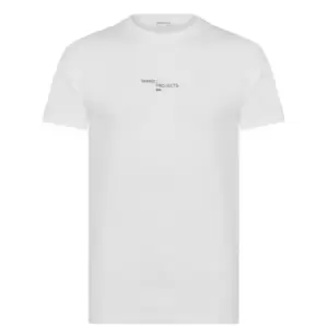 Image of NORSE PROJECTS Niels Nautical Logo T-Shirt - White
