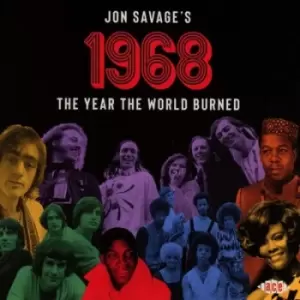 Image of Jon Savages 1968 The Year the World Burned by Various Artists CD Album
