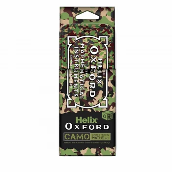 Image of Oxf Camo Maths Set Green Cdu Pack of 10 170508