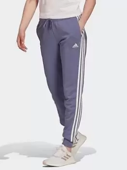Image of adidas Essentials French Terry 3-stripes Joggers, Grey Size XL Women