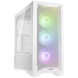 Image of Lian Li LANCOOL II Mesh C RGB Snow Edition Midi tower PC casing, Game console casing White 3 built-in LED fans, Window, Dust filter