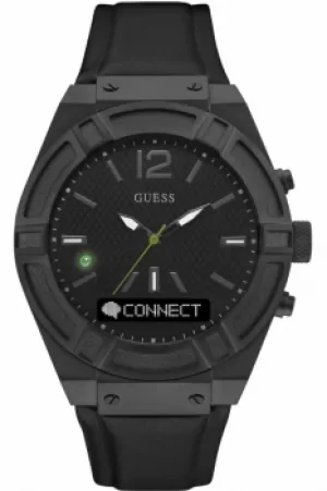 Image of Mens Guess Connect Bluetooth Hybrid Smartwatch Alarm Watch C0001G5