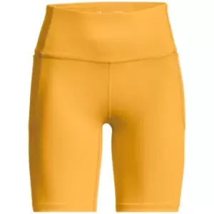 Image of Under Armour Armour Meridian Bike Shorts - Yellow