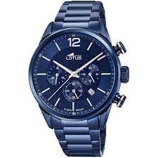 Image of Lotus Blue Chronograph Watch - L18680/1