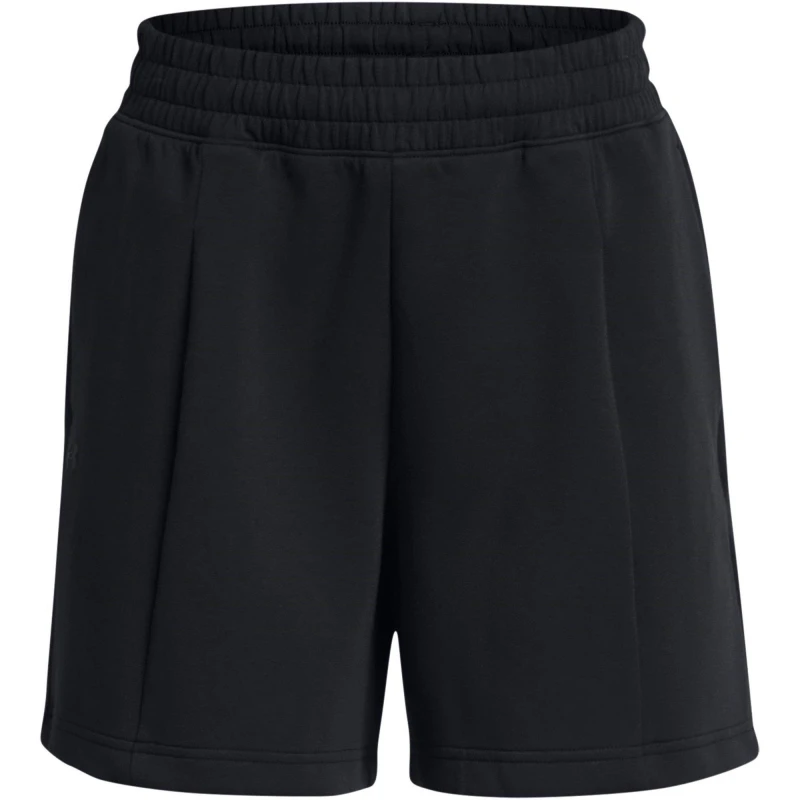 Image of Under Armour Womens Fleece Performance Gym Shorts Black female 8 (XS)