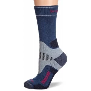 Image of Bridgedale Woolfusion Trekker Womens Sock Blue Medium