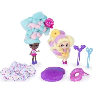 Image of Candylocks Sweet Treats Figures - Jilly Jelly and Donna Nut