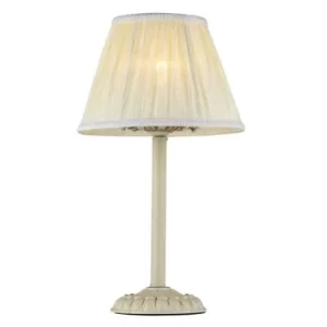 Image of Olivia Table Lamp Ivory, 1 Light, E14