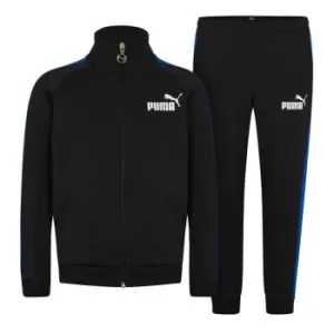 Image of Puma Club T5 Tracksuit Junior Boys - Blue