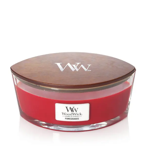 Image of Woodwick Pomegranate Scented Candle 453g