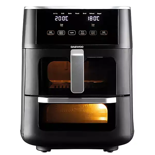 Image of Daewoo SDA2622GE 11L Split Draw Air Fryer