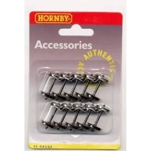 Image of Hornby 12.6mm Disc Wheels - 3 hole (Pack 10)