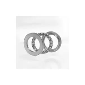 Image of Axial-Rillenkugellager 51105 B.11mm AD 42mm ID 25mm Stand.Walzlagerstahl (100Cr6