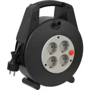 Image of Brennenstuhl 1094200 Cable reel 15m Black PG plug
