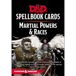 Image of Dungeons and Dragons Martial Powers & Races Spell Deck