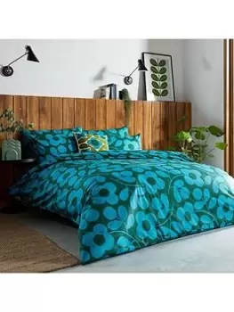 Image of Orla Kiely Orla Kiely Stem Sprig 100 Cotton Duvet Cover - Db