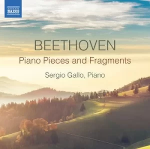 Image of Beethoven Piano Pieces and Fragments by Ludwig van Beethoven CD Album
