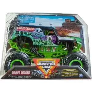Image of 1:24 Die Cast Solid Grave Digger
