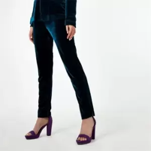 Image of Biba BIBA x Tess Daly Velvet Trousers - Blue
