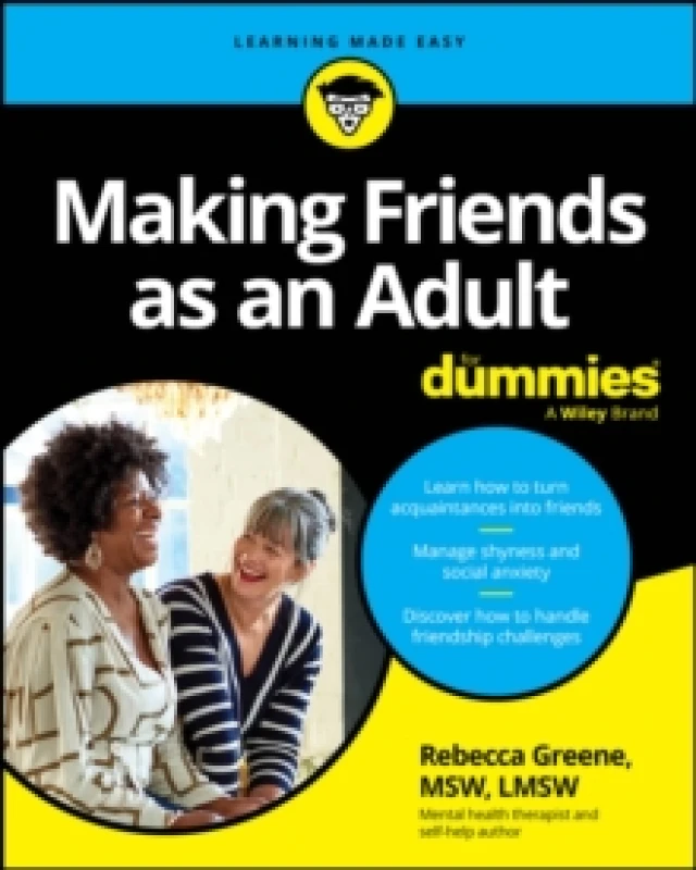 Image of Making Friends as an Adult For Dummies Paperback / softback