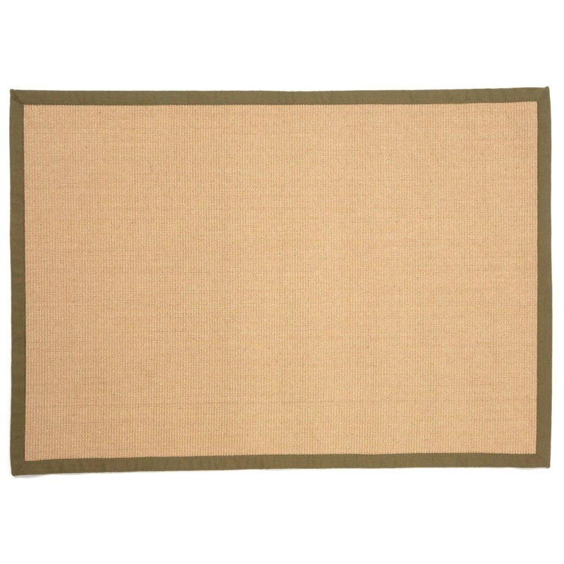 Image of Esselle Swinton Sisal Jute Boucle 60x230cm Green Runner Green unisex One Size