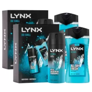 Image of Lynx Java Retro Bodyspray & Socks Gift Set X2