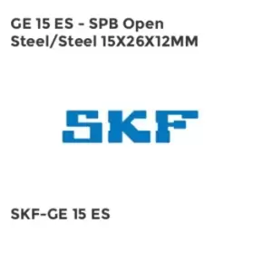Image of GE 15 ES - SPB Open Steel/Steel 15X26X12MM