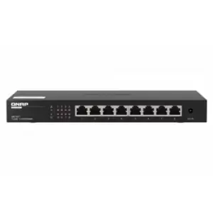 Image of QNAP QSW-1108-8T network switch Unmanaged 2.5G Ethernet (100/1000/2500) Black
