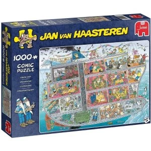 Image of Jumbo Jan van Haasteren - Cruise Ship 1000 piece Jigsaw Puzzle