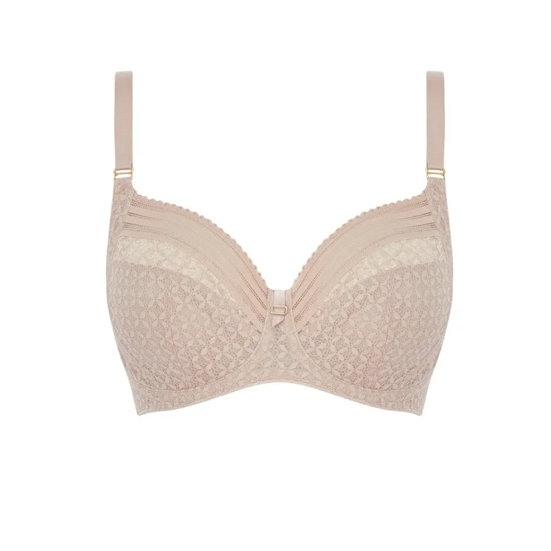 Image of Freya Viva Lace Side Support Bra Beige